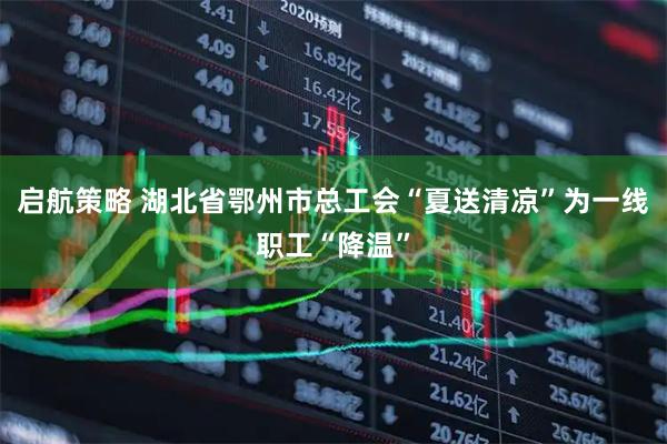 启航策略 湖北省鄂州市总工会“夏送清凉”为一线职工“降温”