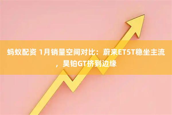 蚂蚁配资 1月销量空间对比：蔚来ET5T稳坐主流，昊铂GT挤到边缘
